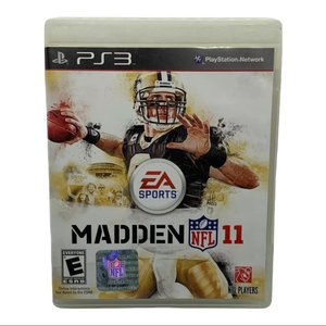 🐞Madden NFL 11‎ (Sony PlayStation 3, 2010) PS3 football video game sports